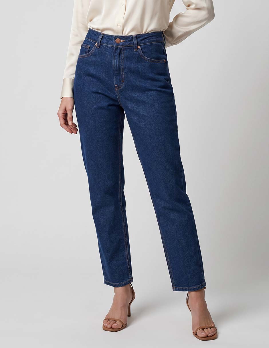 Pantalón capri slim para mujer