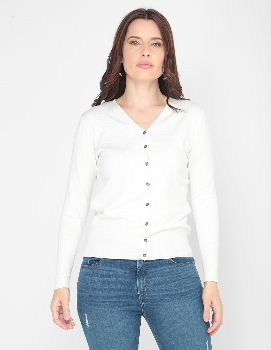 Ensamble cuello v para mujer