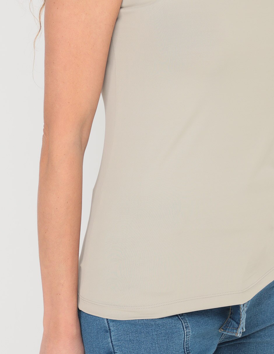 Top cuello redondo tirante ancho 5
