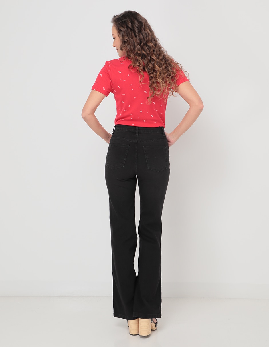 Jeans bota para mujer 4