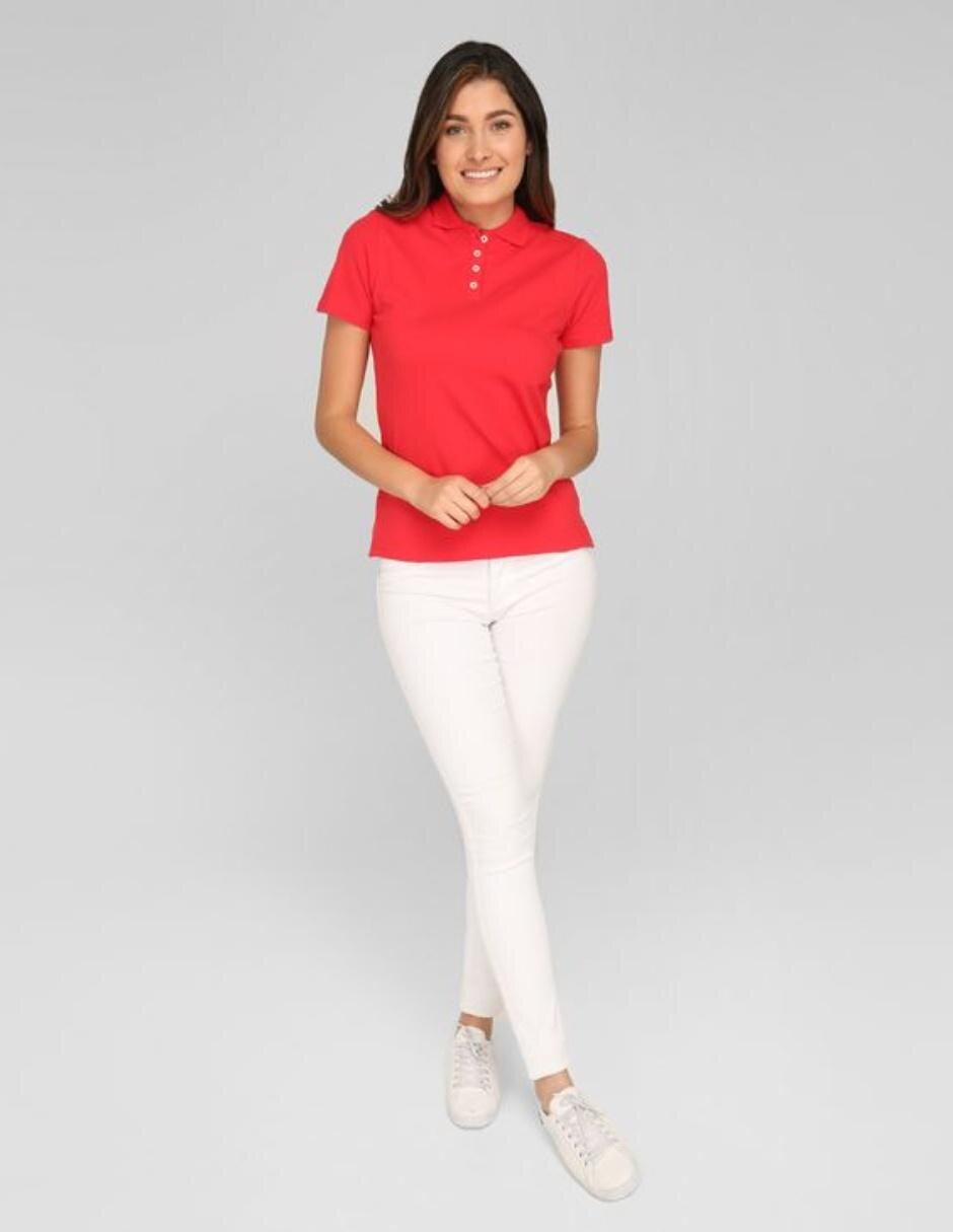 Playera tipo polo Weekend para mujer