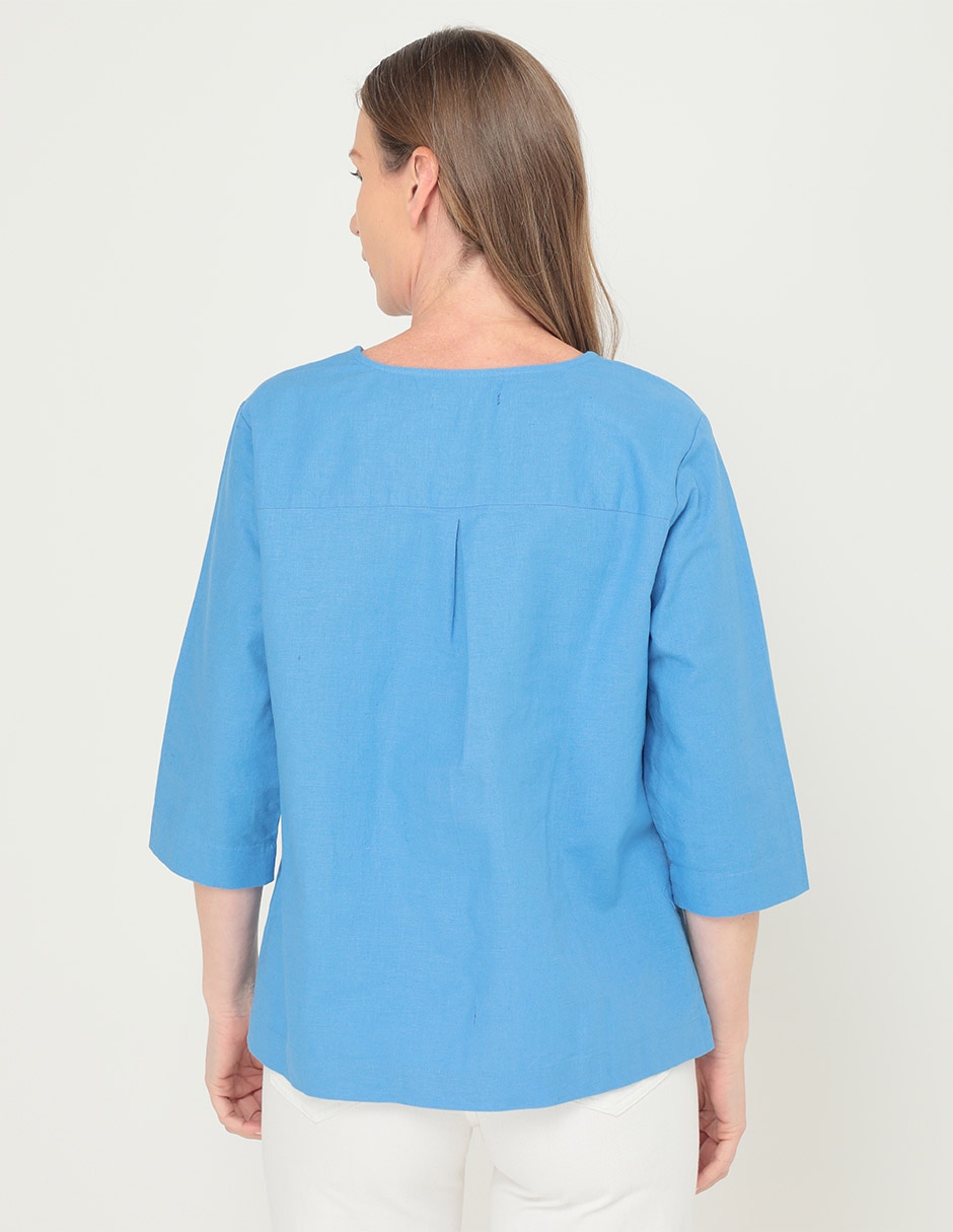 Blusa Weekend manga 3/4 para mujer