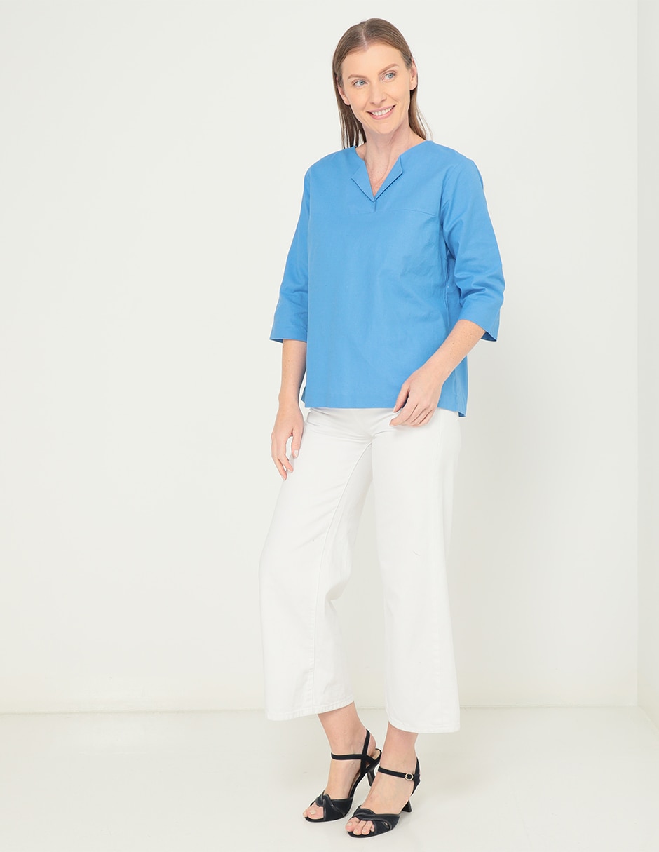 Blusa Weekend manga 3/4 para mujer