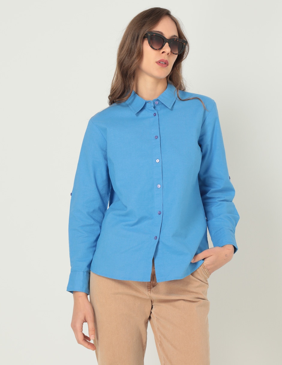 Blusa manga larga para mujer Blusa manga larga para mujer
