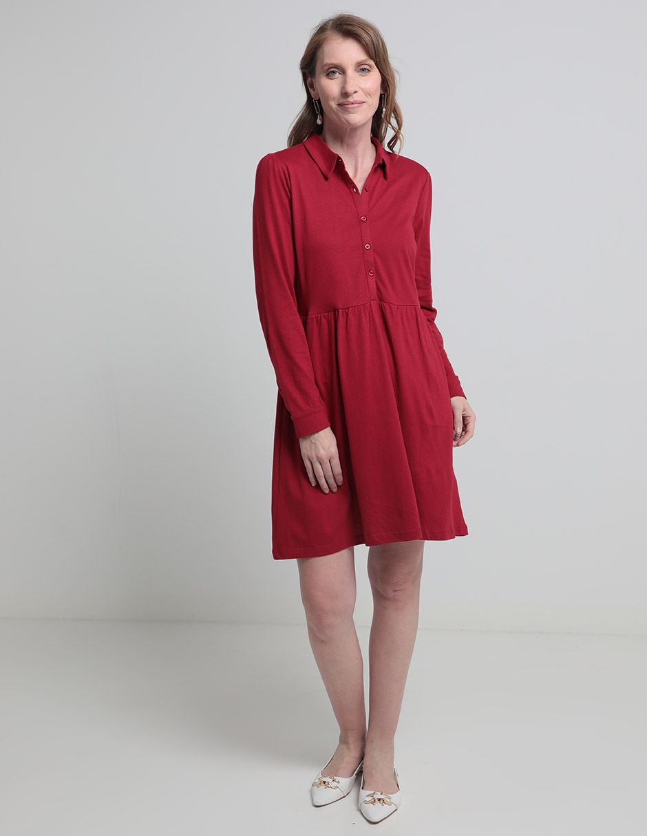 Vestido 3/4 casual para mujer