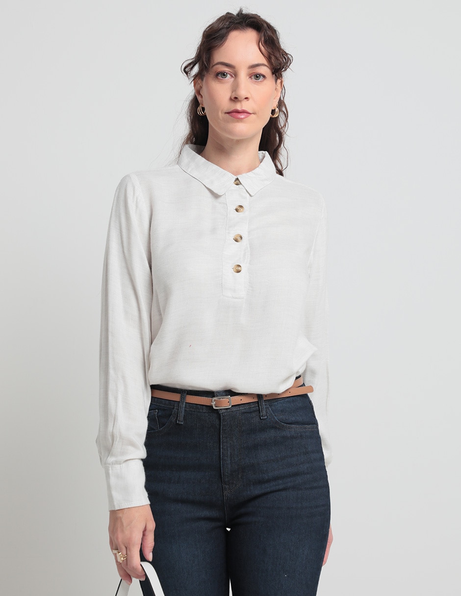 Blusa manga larga para mujer Blusa manga larga para mujer
