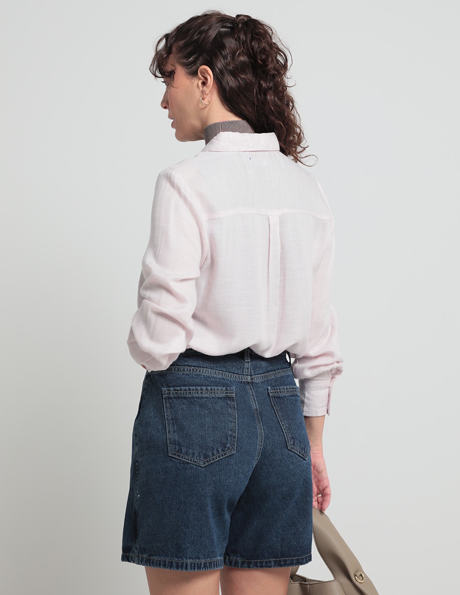Blusa manga larga para mujer 5