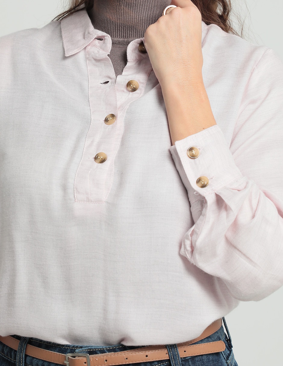 Blusa manga larga para mujer 3