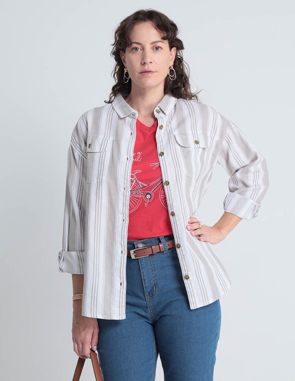 Blusa manga larga para mujer Blusa manga larga para mujer