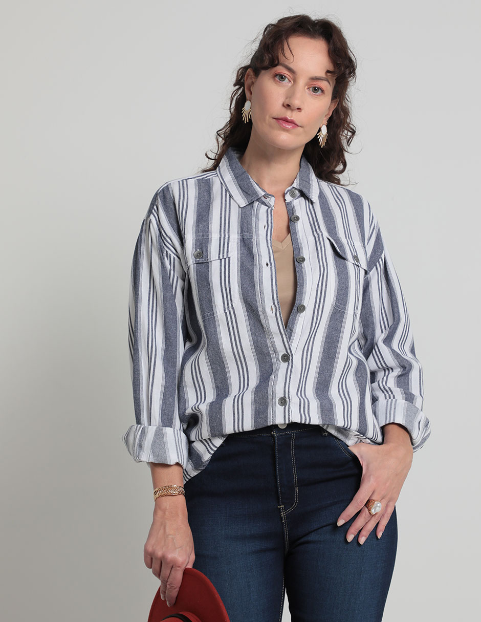 Blusa manga larga para mujer 1