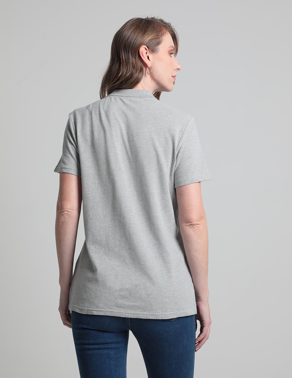 Playera tipo polo para mujer 2