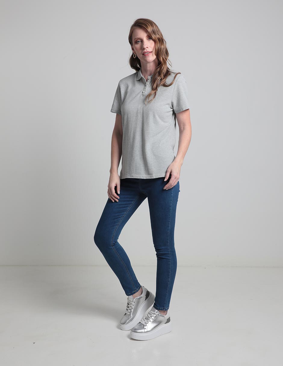 Playera tipo polo para mujer 3