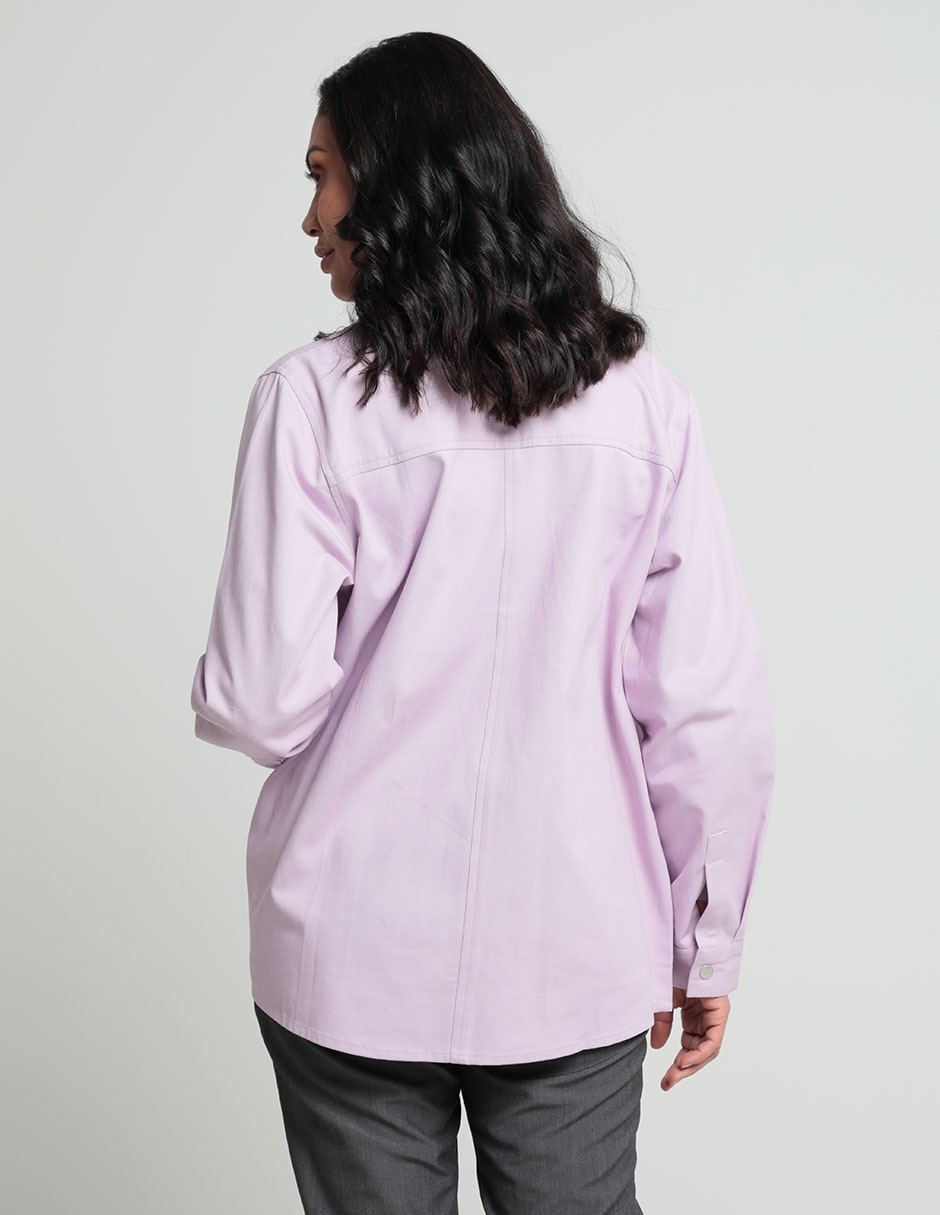 Blusa manga larga para mujer 4
