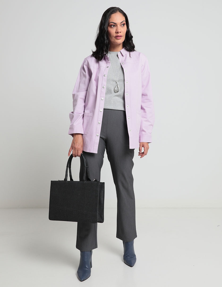 Blusa manga larga para mujer 3