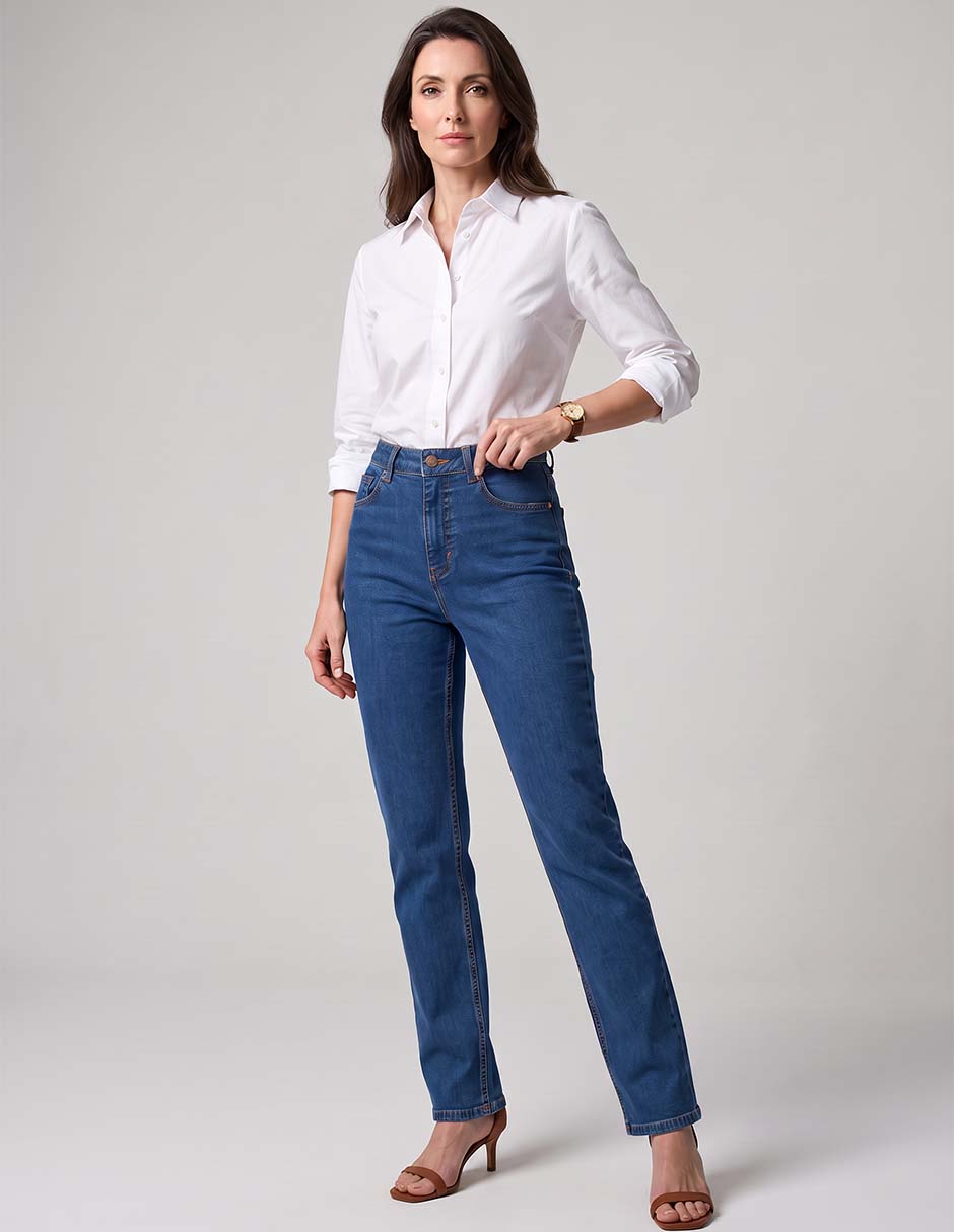 Jeans straightpara mujer 3