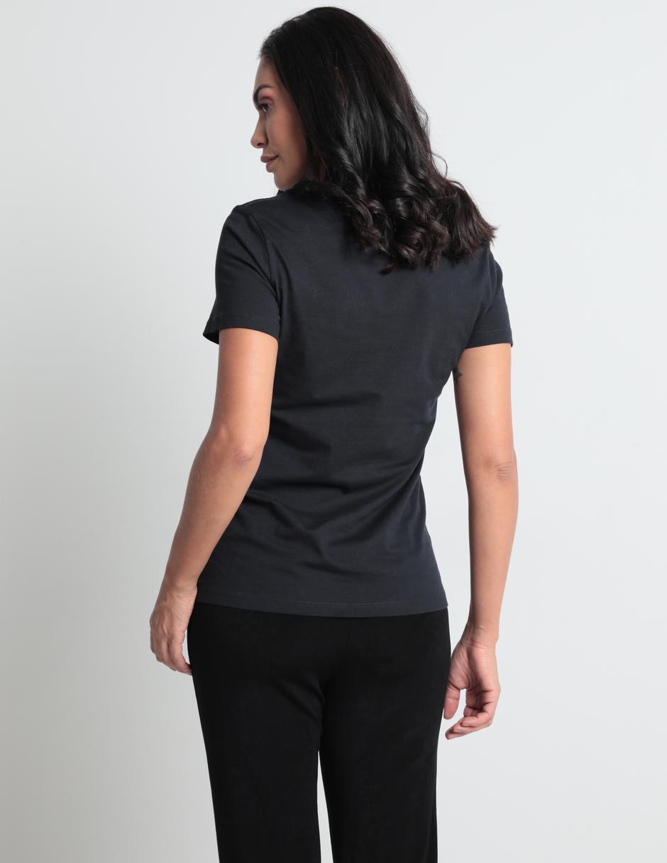 Playera manga corta Weekend cuello redondo para mujer
