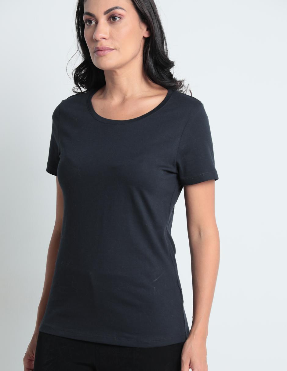 Playera manga corta Weekend cuello redondo para mujer