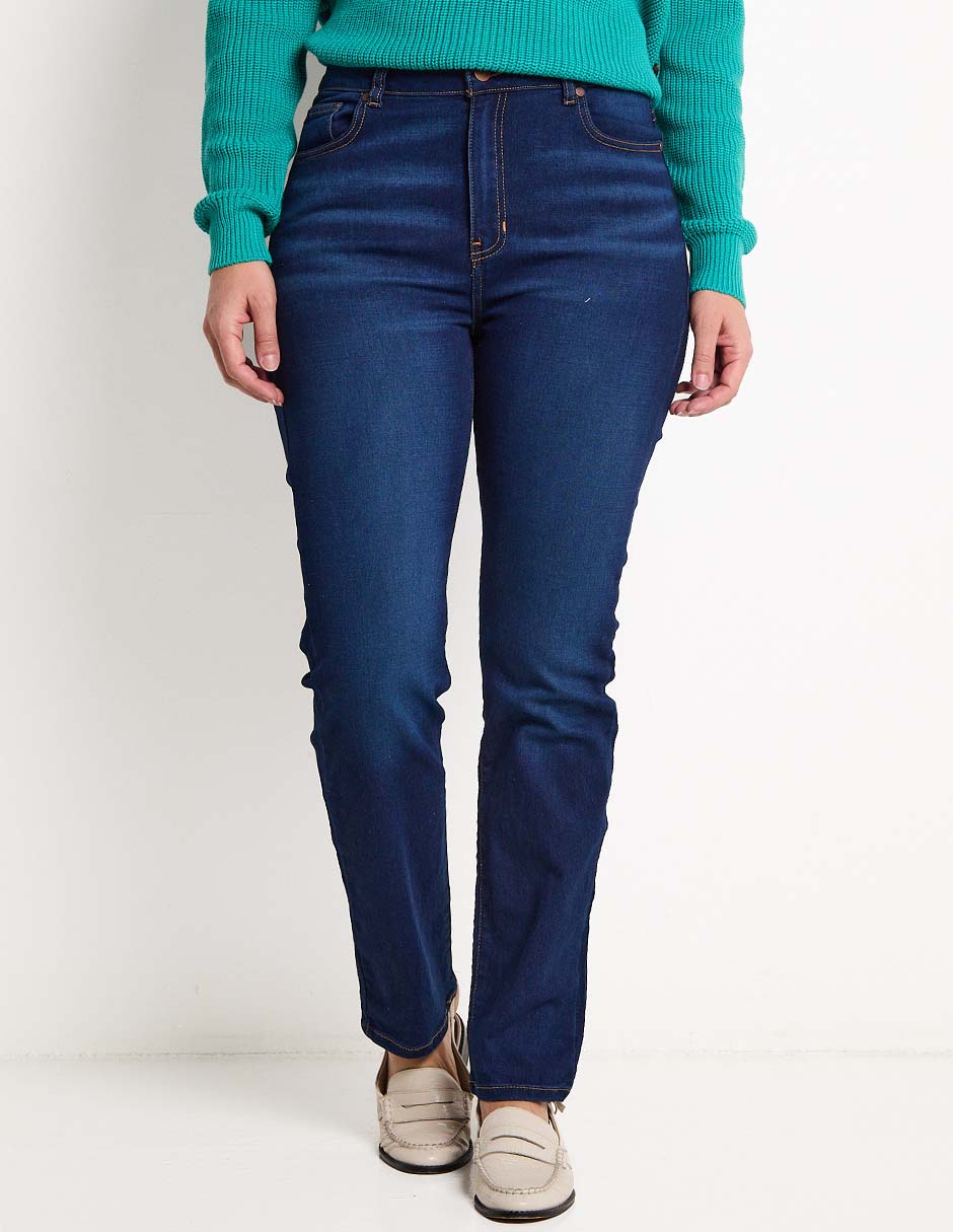 Jeans straight Weekend corte cintura para mujer