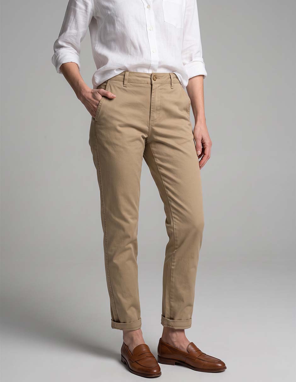Pantalón straight para mujer 1