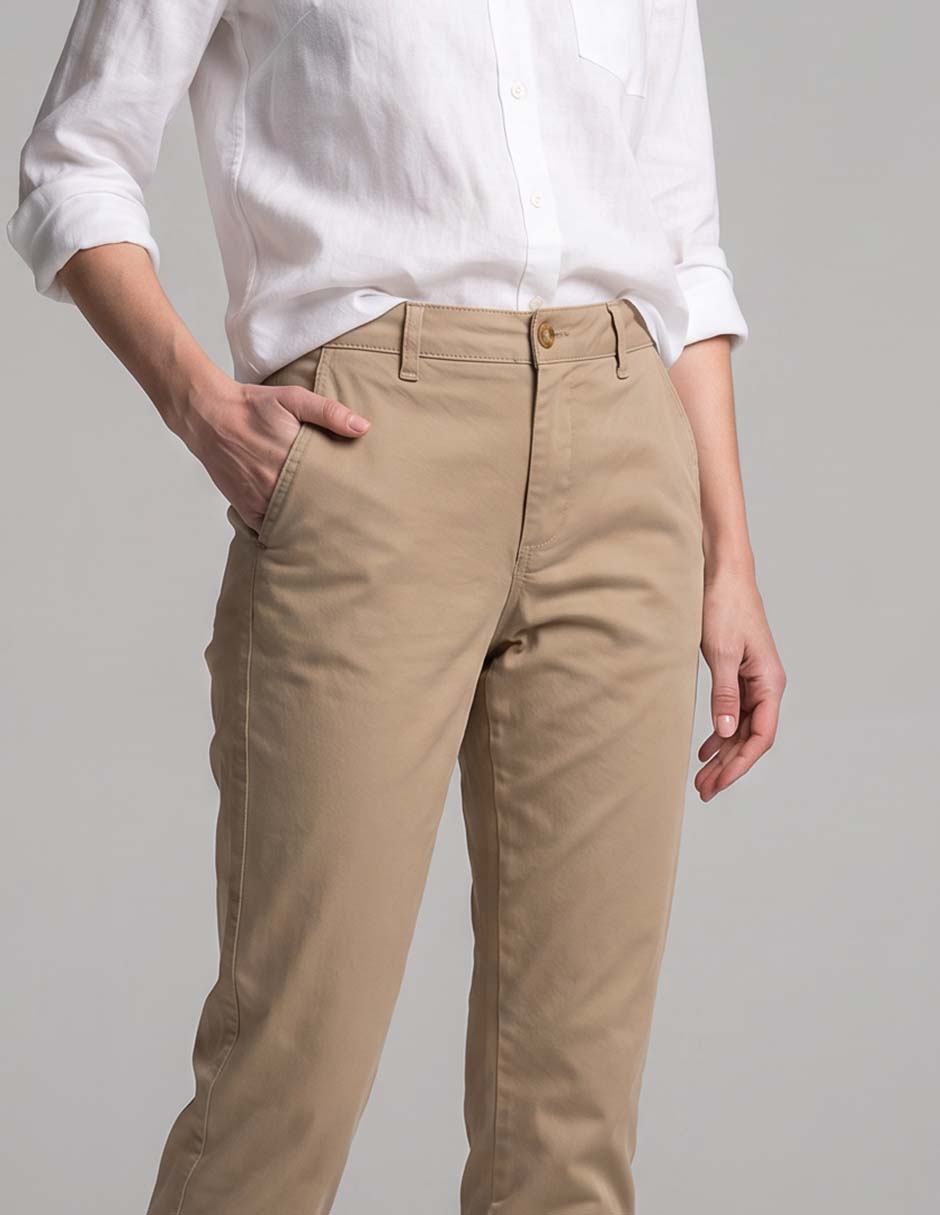Pantalón straight para mujer 3