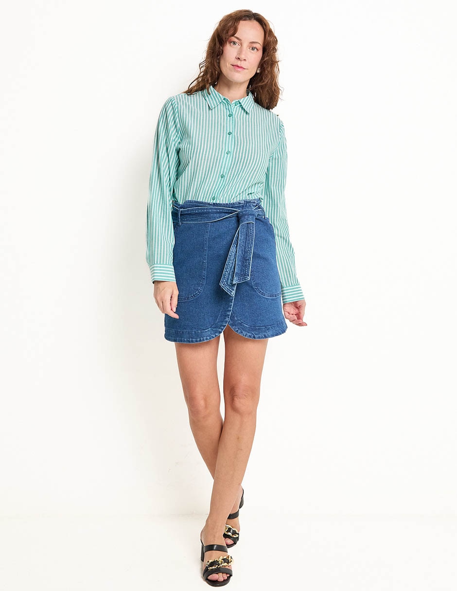 Blusa manga larga para mujer 3