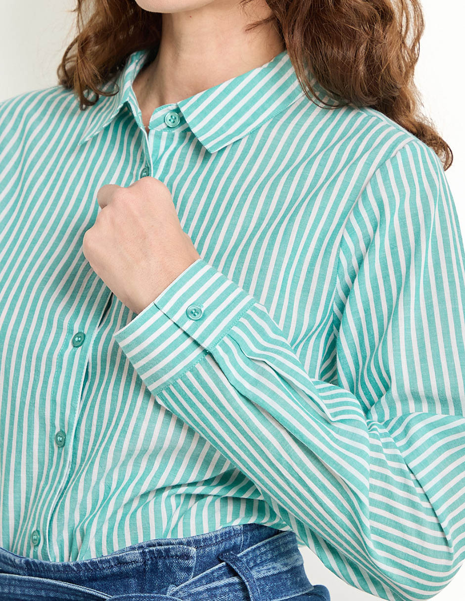Blusa manga larga para mujer 4
