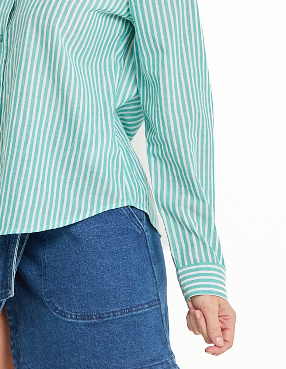 Blusa manga larga para mujer 5