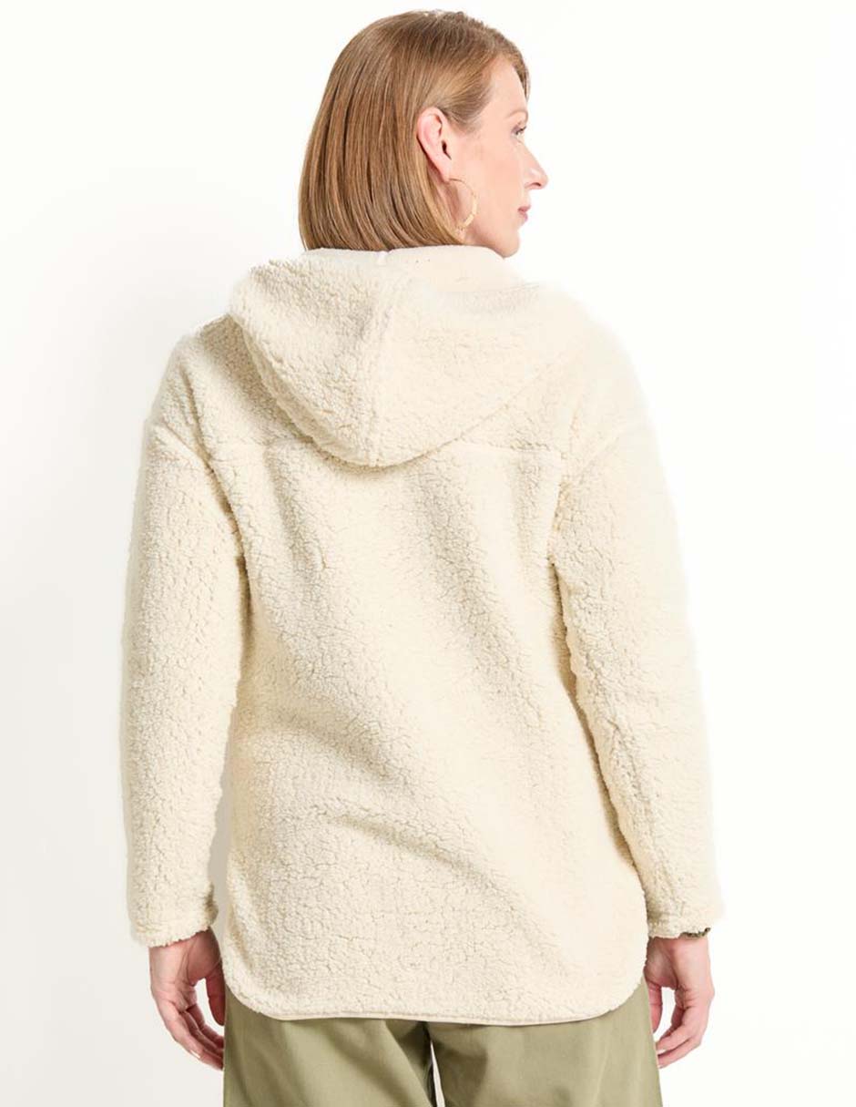 Sudadera con capucha y bolsa para mujer 4