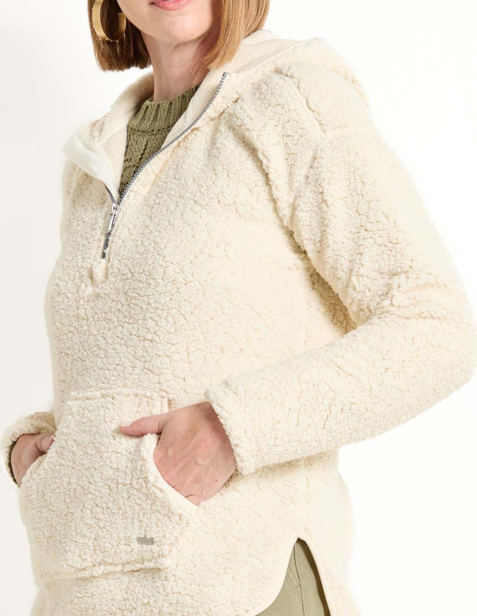 Sudadera con capucha y bolsa para mujer 2