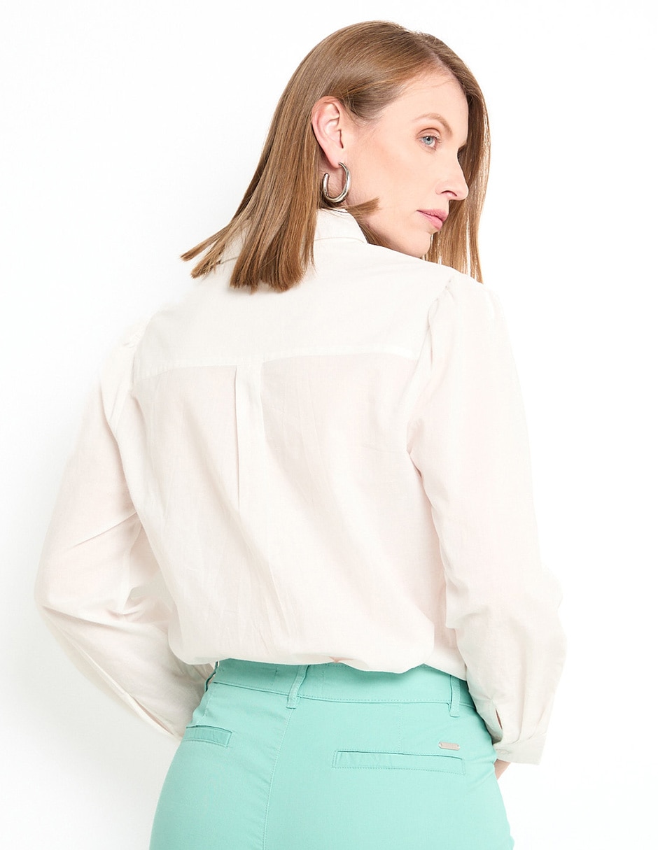 Blusa manga larga para mujer 2