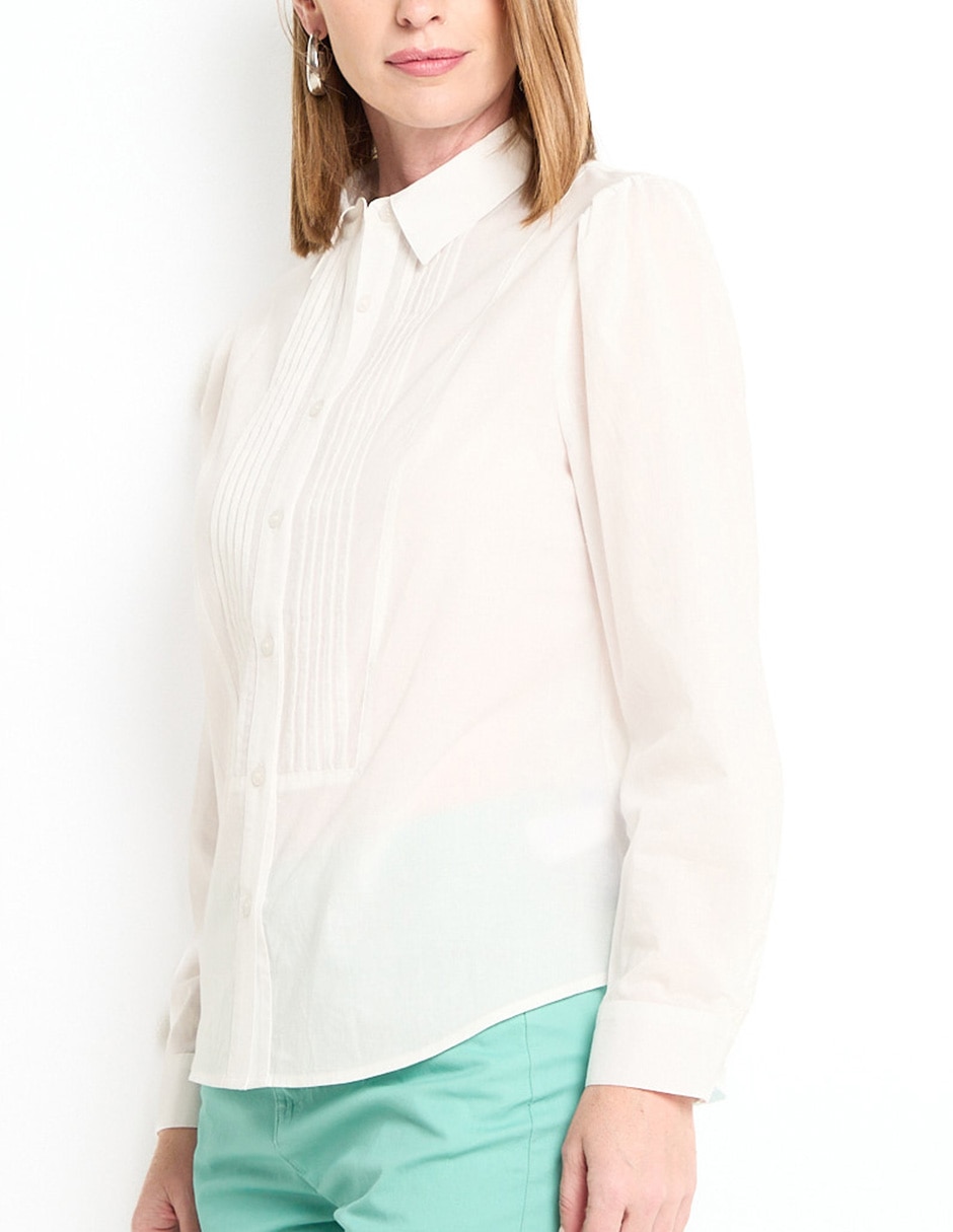 Blusa manga larga para mujer 5