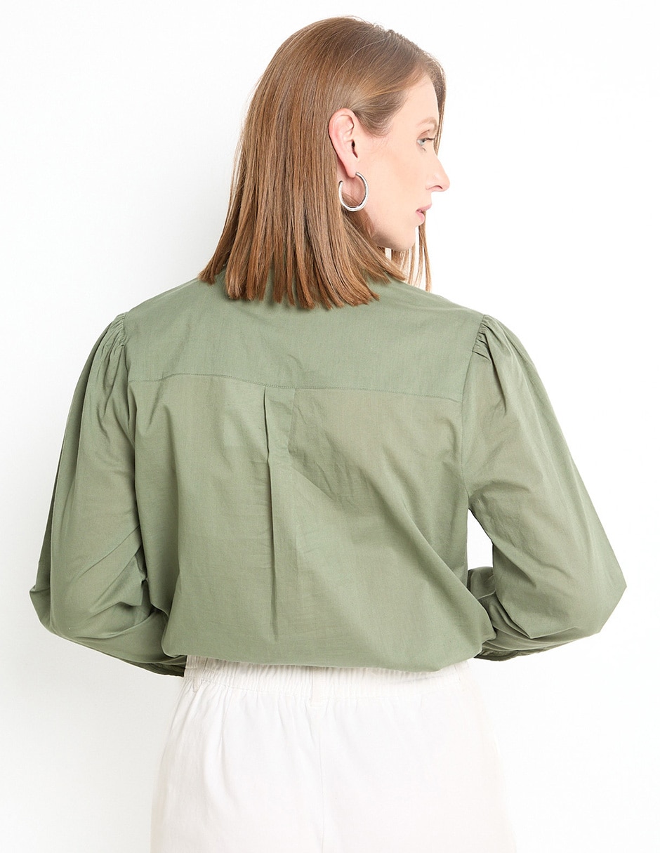 Blusa Weekend manga larga para mujer