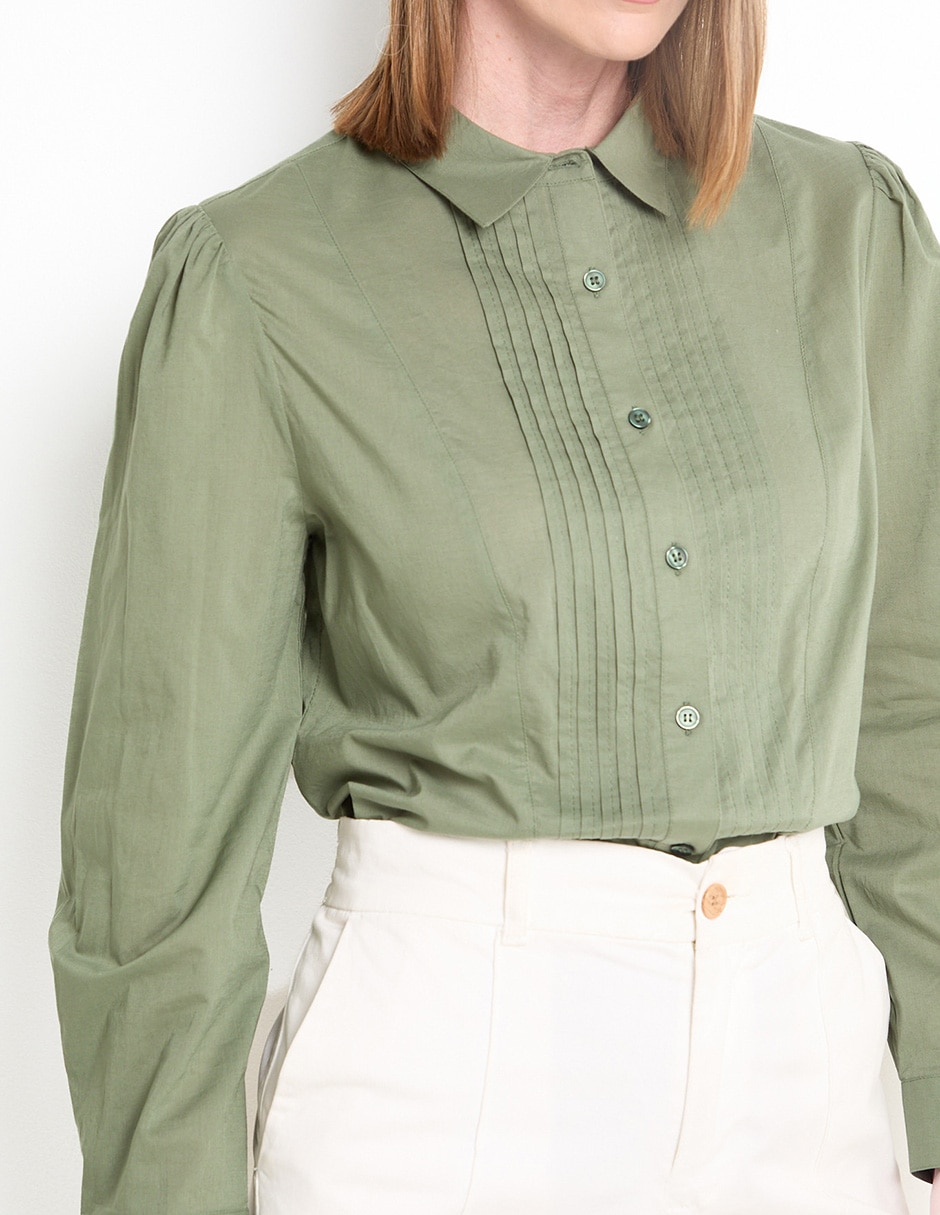 Blusa Weekend manga larga para mujer