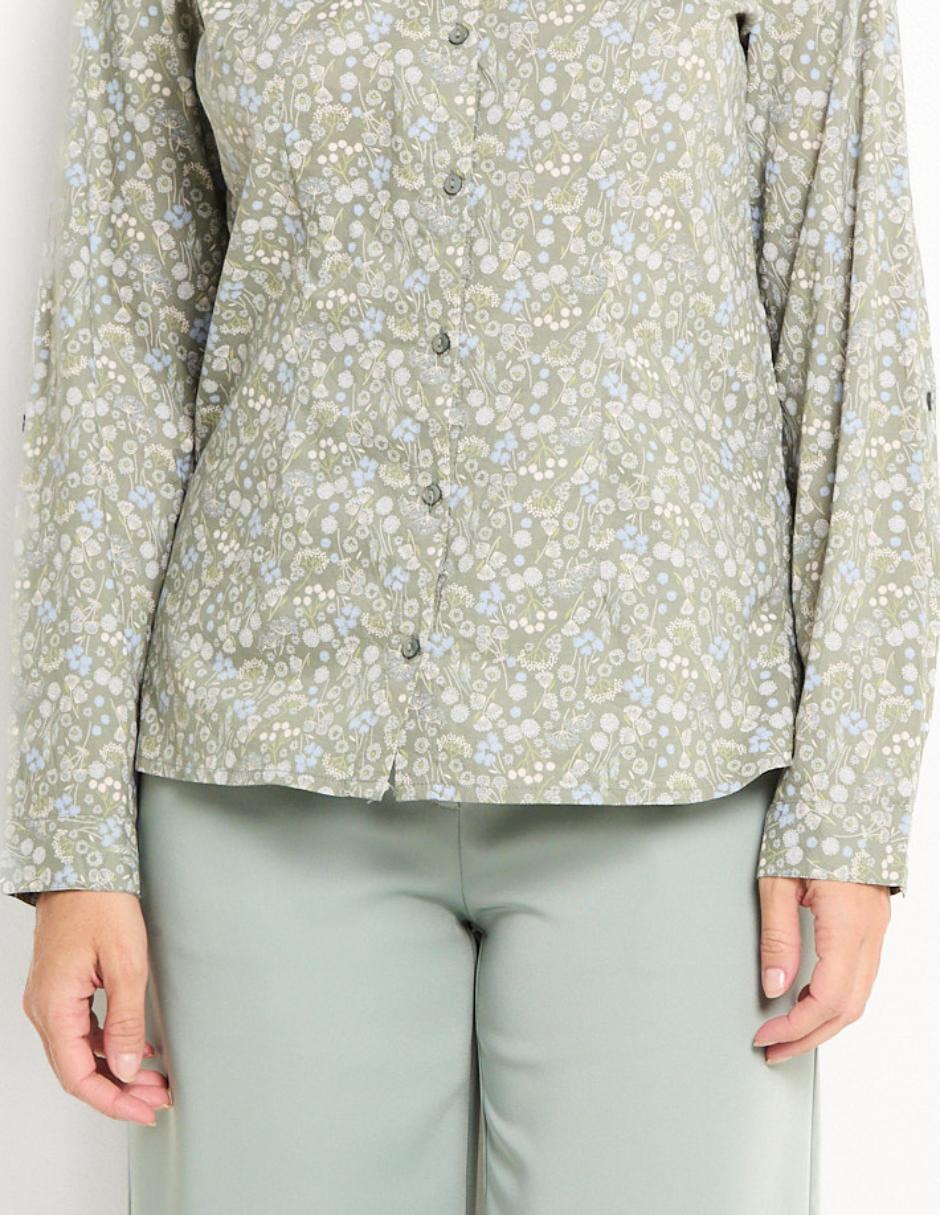 Blusa Morethanangels manga larga para mujer