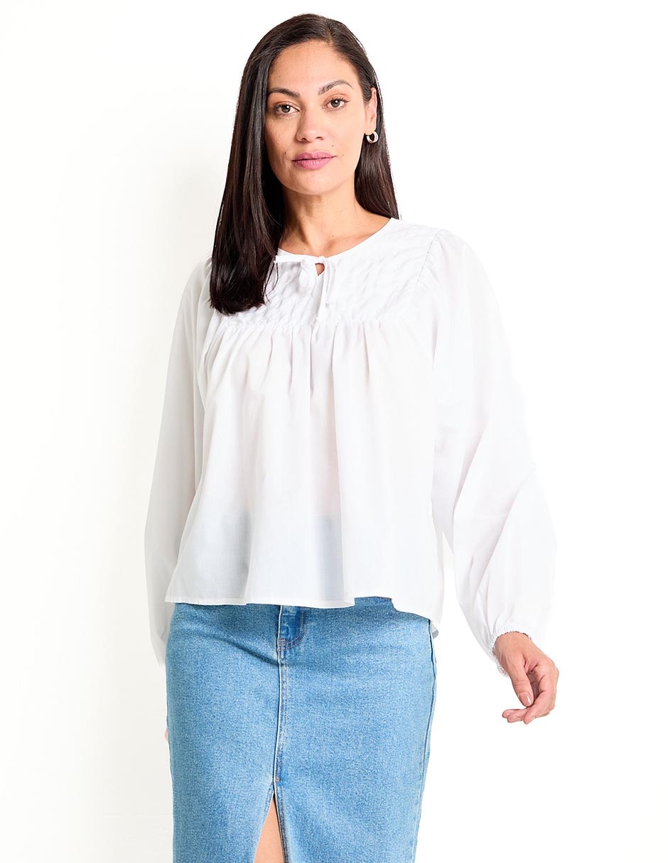 Blusa manga larga para mujer Blusa manga larga para mujer