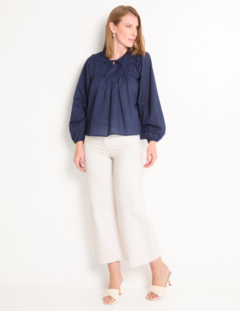 Blusa Weekend manga larga para mujer