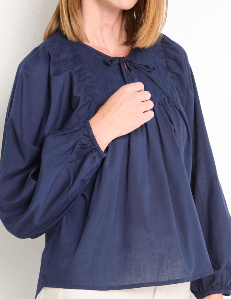 Blusa Weekend manga larga para mujer