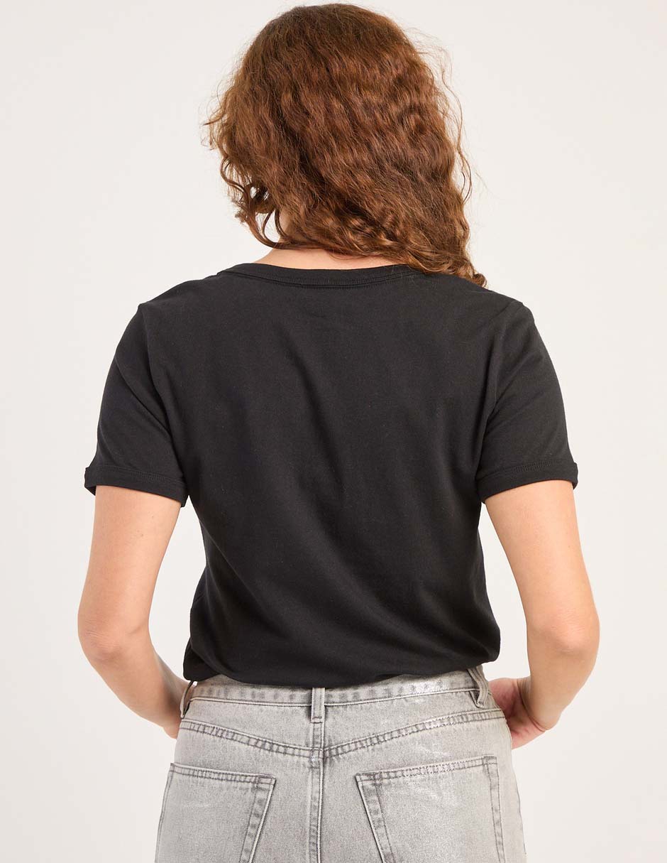 Playera manga corta Disney Dtr Disney cuello redondo para mujer