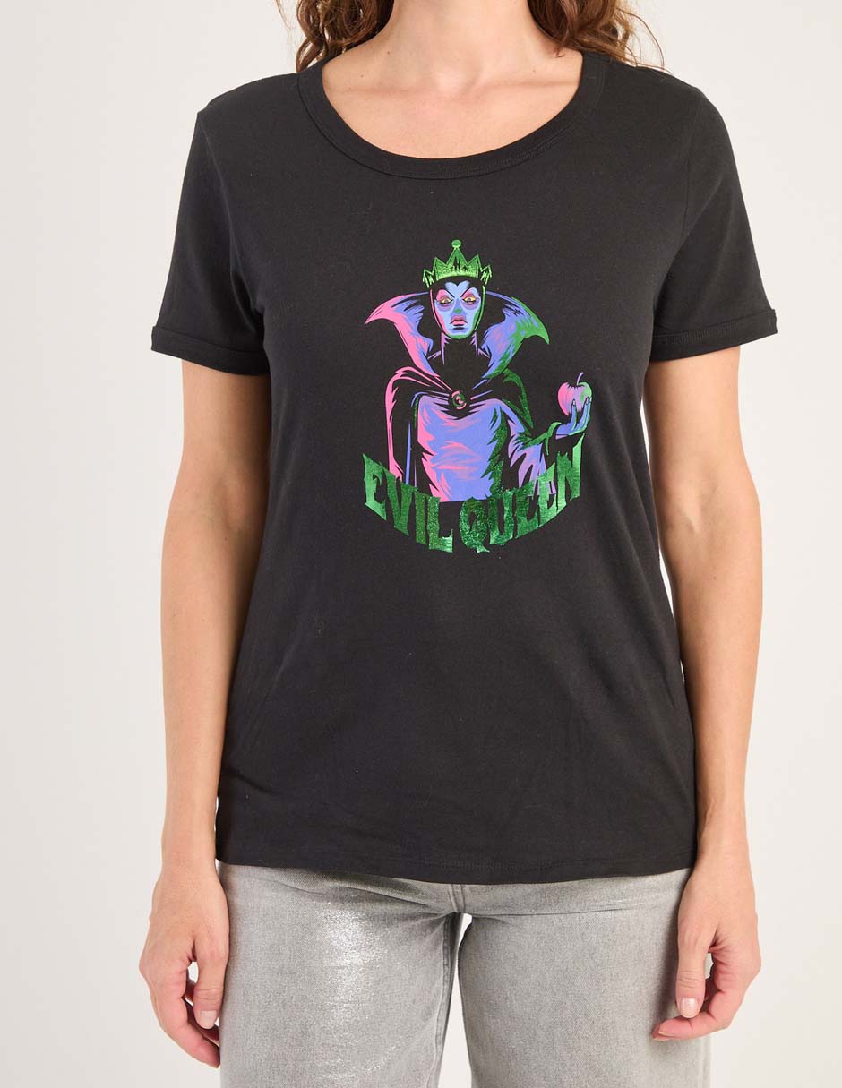 Playera manga corta Disney Dtr Disney cuello redondo para mujer