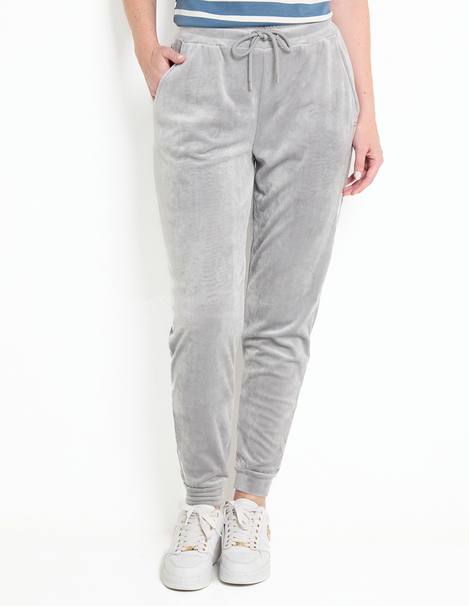 Pants skinny con jareta para mujer