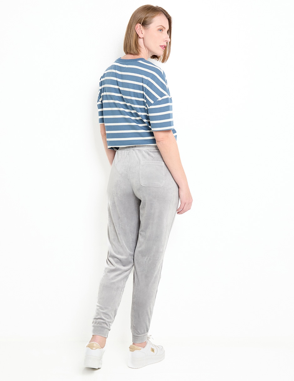 Pants skinny con jareta para mujer
