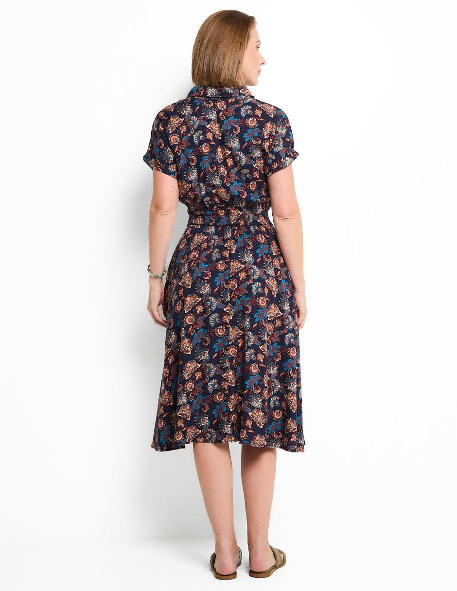 Vestido midi casual para mujer