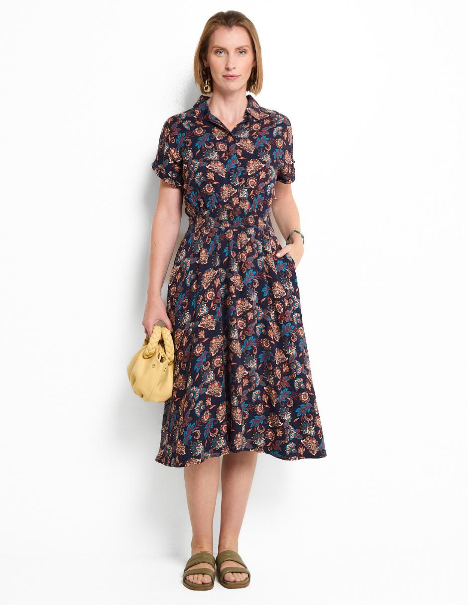 Vestido midi casual para mujer