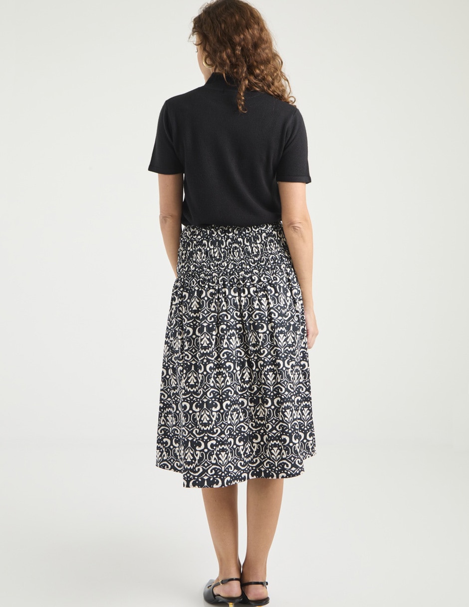 Falda midi Weekend cintura alta