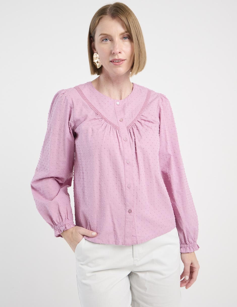 Blusa manga larga para mujer Blusa manga larga para mujer
