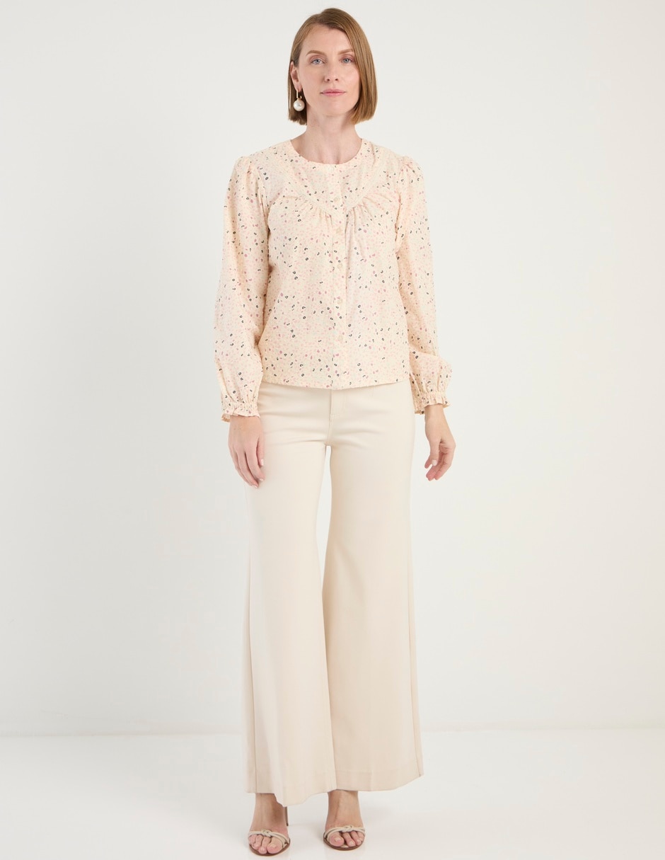 Blusa Weekend manga larga para mujer