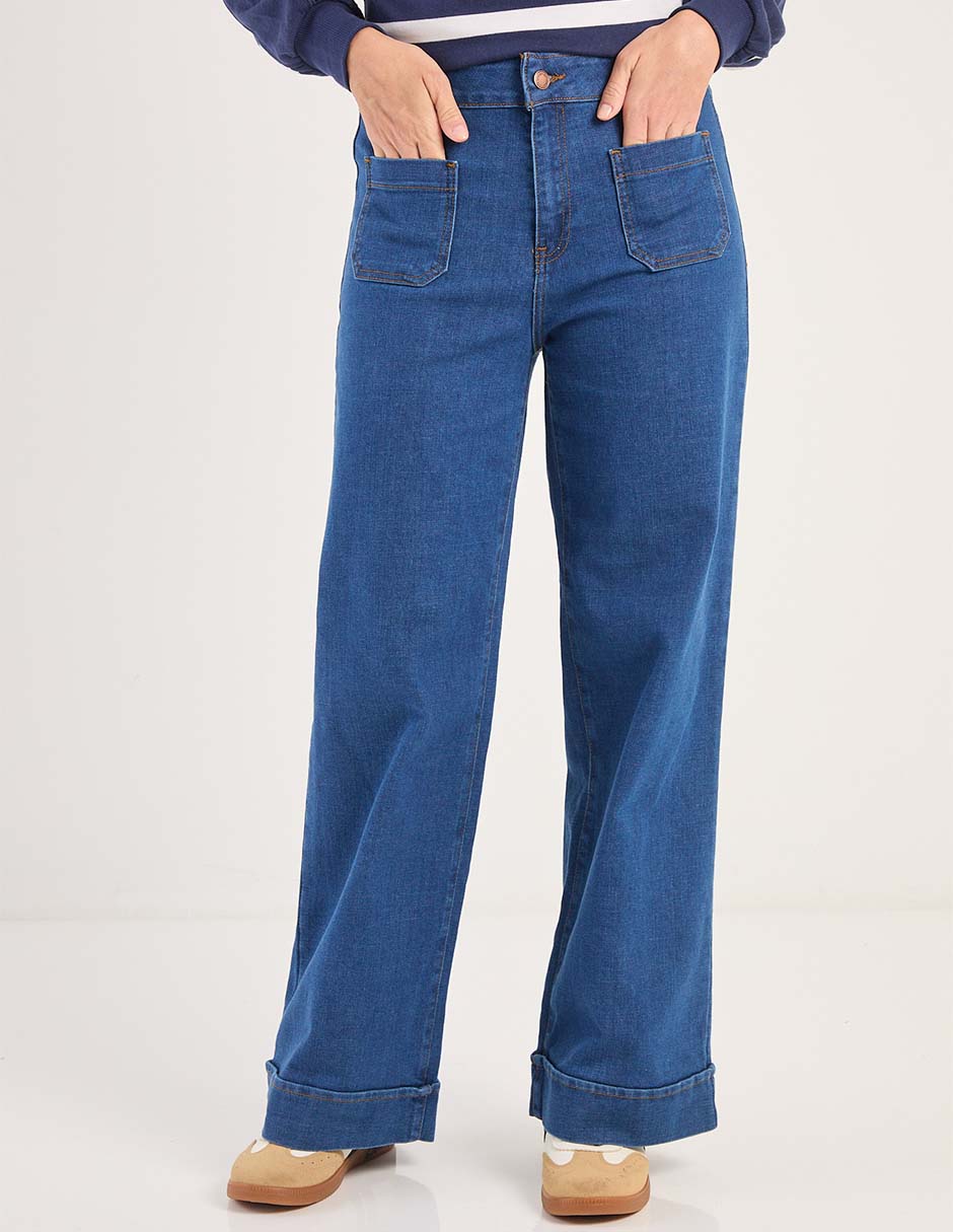 Jeans straight para mujer