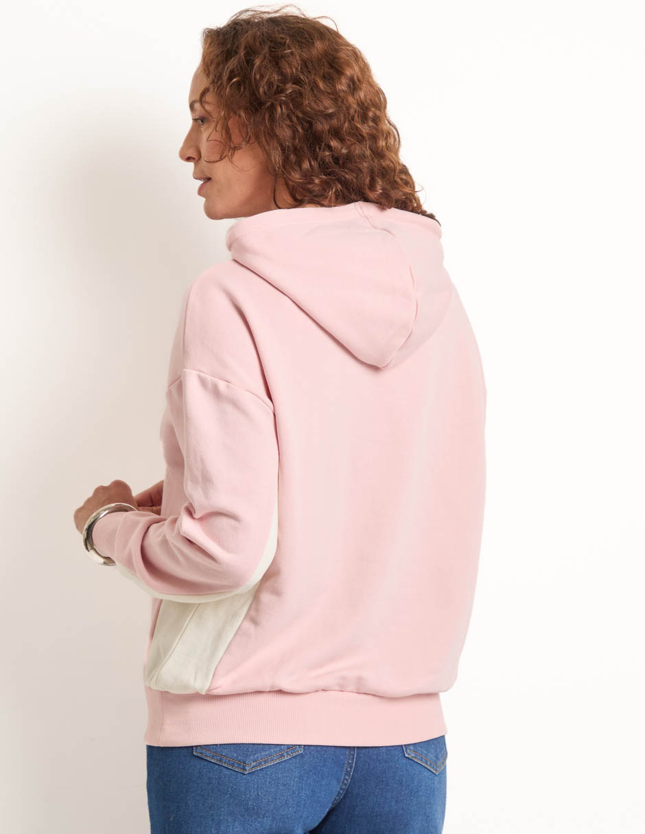 Sudadera con capucha para mujer