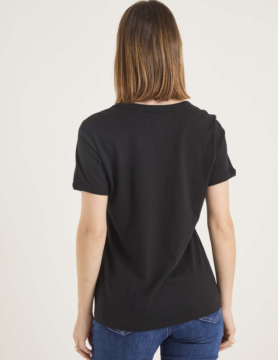 Playera manga corta Disney Dtr Cheshire Cat cuello redondo para mujer