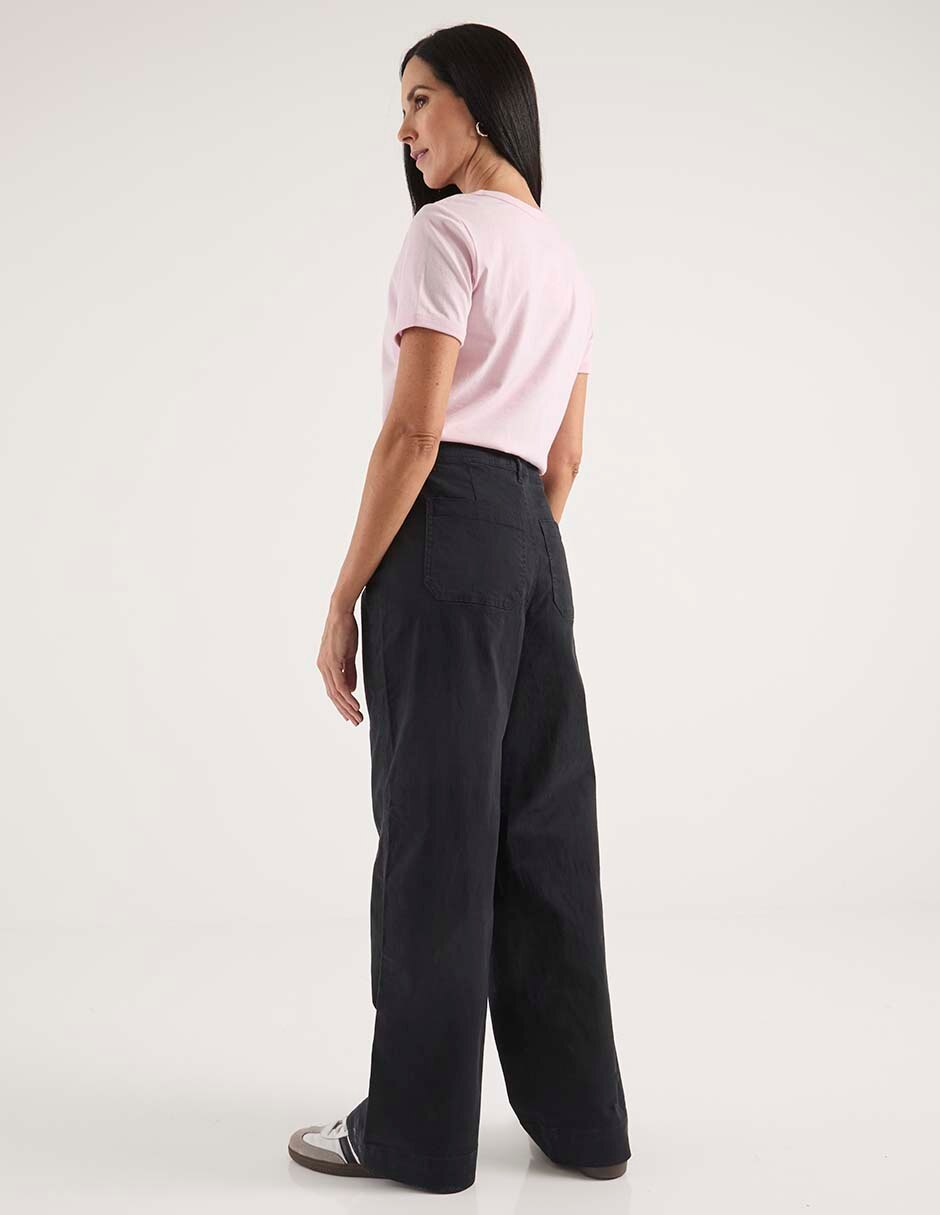 Pantalón flare Weekend acampanado para mujer
